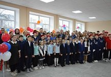 В селе Студенки Белинского района капитально отремонтирована школа