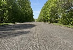 Ремонт участка дороги в Городищенском районе находится на стадии снятия асфальта