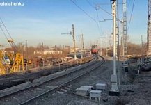 В Пензе запущено движение по временной железнодорожной ветке за Бакунинским мостом
