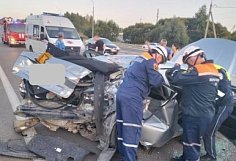 В ДТП с фурой в Мокшанском районе пострадали двое взрослых и ребенок