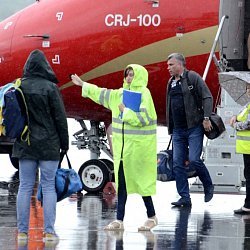 В Пензу главный тренер «Дизеля» Андрей Сидоренко прилетел на красном самолете 