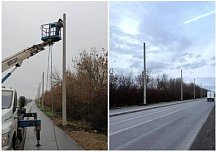 В Пензе на десятке участков обустроили уличное освещение