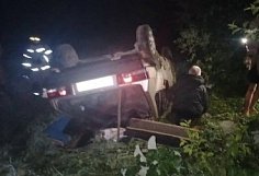 В Городищенском районе 33-летний мужчина погиб при опрокидывании автомобиля