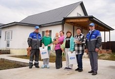 Многодетная семья в Бессоновском районе подключила газ по субсидии