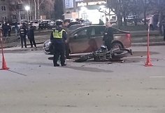 В Заречном 25-летний мотоциклист госпитализирован после ДТП