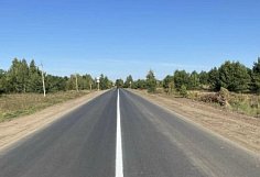 В Шемышейском районе отремонтировали 10 км региональной дороги