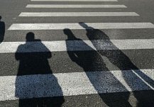 В центре Пензы сбили пенсионера на зебре