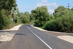 В Наровчатском районе по нацпроекту отремонтировали почти 8 км дороги