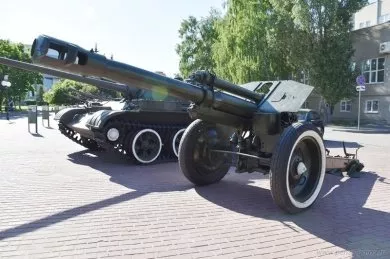 В музее военной техники под открытым небом в Пензе появился новый экспонат