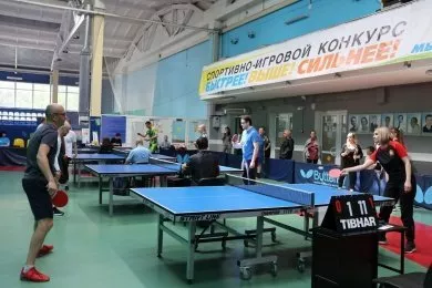 Пензенский госслужащие приняли участие в соревновании по настольному теннису