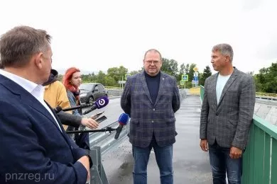 Мосты, дороги, дома: губернатор Пензенской области посетил Нижнеломовский район