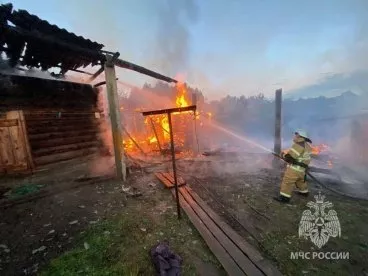 В Никольском районе неисправная печь привела к пожару