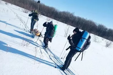Пензенские туристы-лыжники вернулись из 110-километрового похода