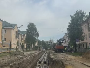 На улице Циолковского в Пензе переложат более километра теплосетей