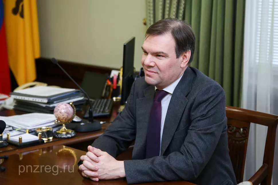 Пензенский губернатор поблагодарил Леонида Левина за помощь в развитии региона