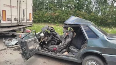 При наезде на стоящий грузовик в Белинском районе погиб мужчина